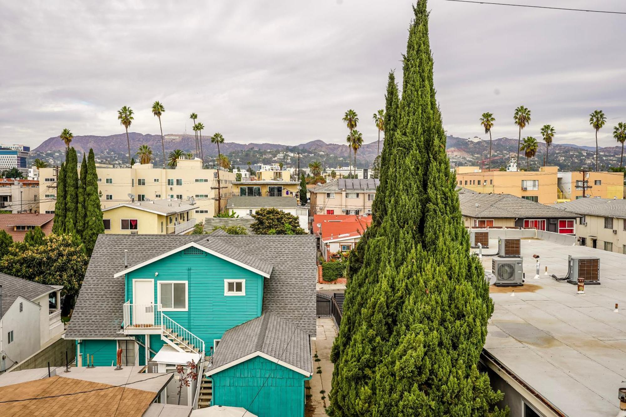 Appartement Hollywood Townhomes With Dtla View, Hollywood Sign Pvt Rooftop Los Angeles